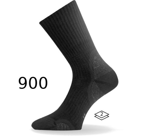 Шкарпетки Lasting TKA - XL - чорний Шкарпетки Lasting TKA - XL - чорний