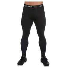  Чоловічі спортивні легінси BAS BLACK Evergym - розмір L / чорний