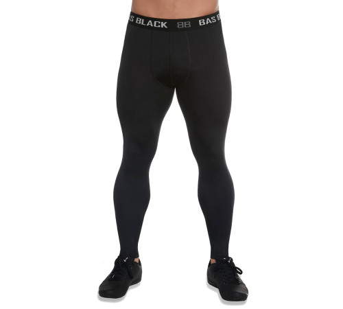 Чоловічі спортивні легінси BAS BLACK Evergym - розмір L / чорний