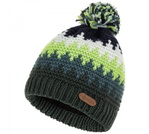 Шапка ч Kilpi SKAL-M dark green - UNI - зелений Шапка ч Kilpi SKAL-M dark green - UNI - зелений