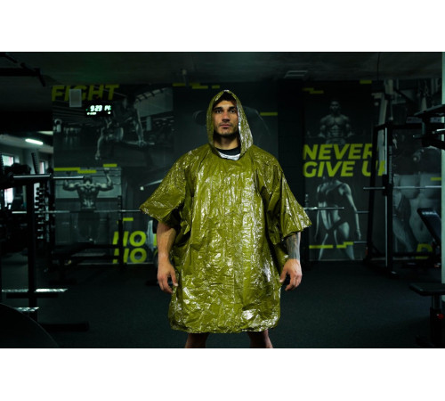 Термо дощовик пончо Prime Sport