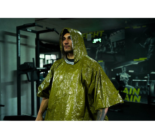 Термо дощовик пончо Prime Sport