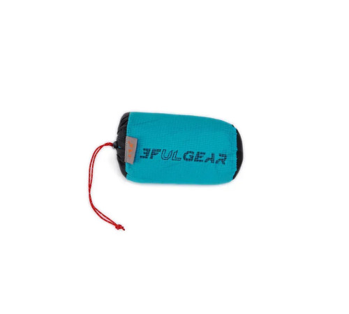 Дощовик-пончо 3F UL Gear 210T Basic, блакитний