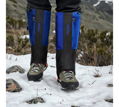 Гамаші туристичні NILS CAMP NC17112, чорно-сині