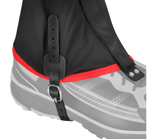 Гамаші туристичні NILS CAMP NC17113, чорно-червоні