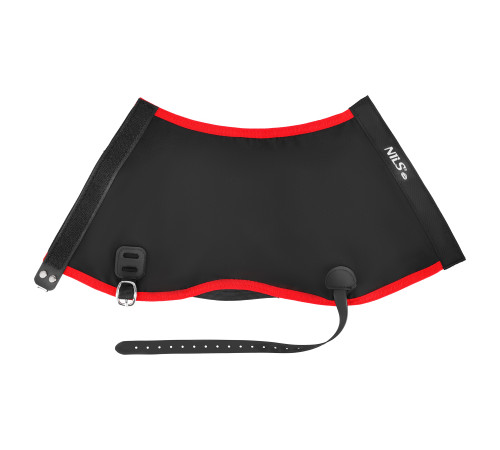 Гамаші туристичні NILS CAMP NC17113, чорно-червоні