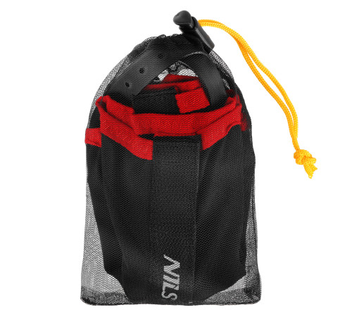 Гамаші туристичні NILS CAMP NC17113, чорно-червоні