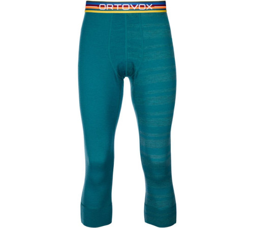 Термоштани ч Ortovox 185 ROCK'N'WOOL SHORT PANTS M pacific green - S - бірюзовий Термоштани ч Ortovox 185 ROCK'N'WOOL SHORT PANTS M pacific green - S - бірюзовий