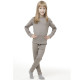 Термофутболка Turbat Yeti Top Kids - 128 - сірий