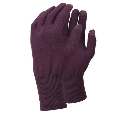 Рукавиці Trekmates Merino Touch Glove - S - фіолетовий Рукавиці Trekmates Merino Touch Glove - S - фіолетовий