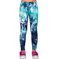 Дитячі легінси BAS BLEU Pati - розмір M (104-110)/синьо-бірюзовий