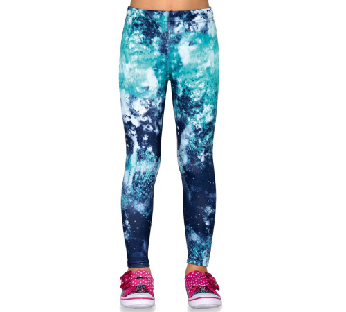 Дитячі легінси BAS BLEU Pati - розмір M (104-110)/синьо-бірюзовий