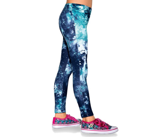 Дитячі легінси BAS BLEU Pati - розмір M (104-110)/синьо-бірюзовий