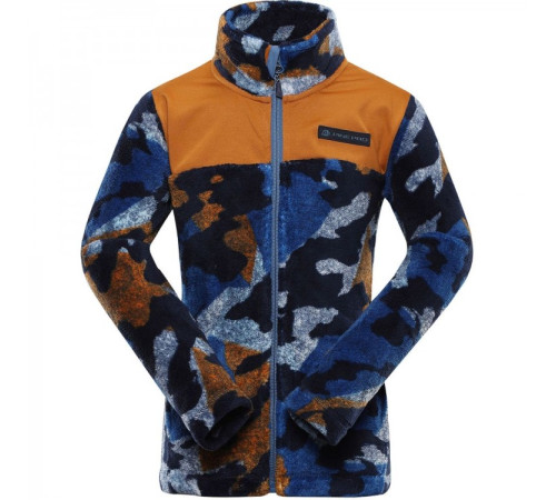 Фліс д Alpine Pro EFLINO KSWB221 707PD - 116-122 - синій/оранжевий