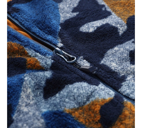 Фліс д Alpine Pro EFLINO KSWB221 707PD - 116-122 - синій/оранжевий