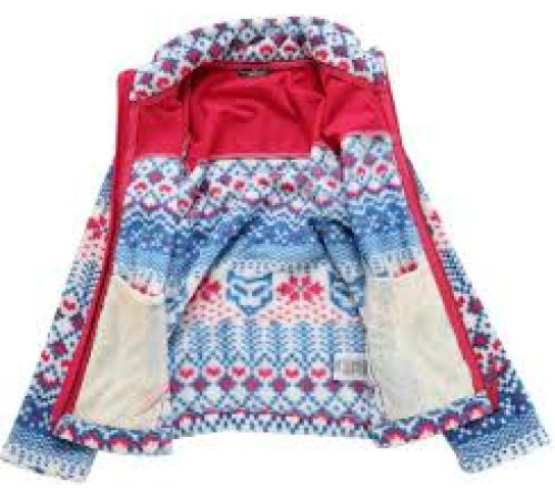 Фліс д Alpine Pro EFLINO KSWB221 412PA - 152-158 - рожевий/синій