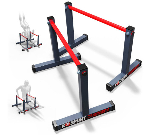 Поручні для віджимань K-Sport Parallettes KSH009 Поручні для віджимань K-Sport Parallettes KSH009