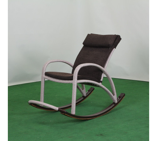 Крісло‑гойдалка Greengard Козак, коричнево-бежеве