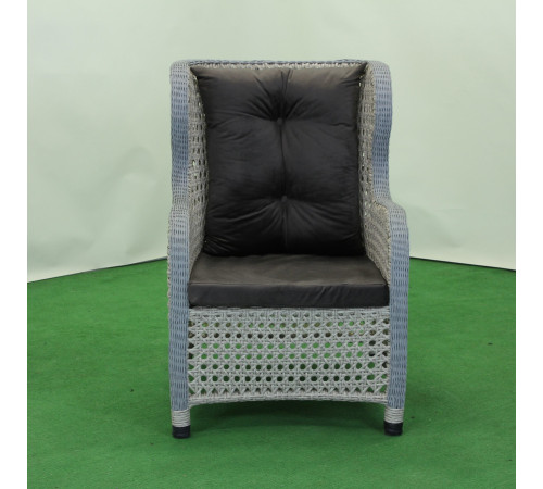 Крісло садове Greengard Далас, сіре