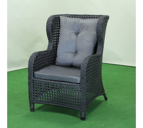 Крісло садове Greengard Далас, графіт