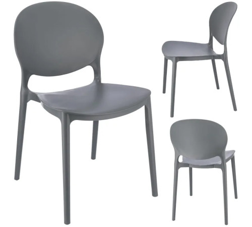 Стілець JUMI JUSTIN, сірий