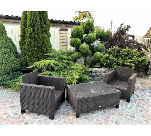 Крісло Greengard Класік, коричнево-бежеве