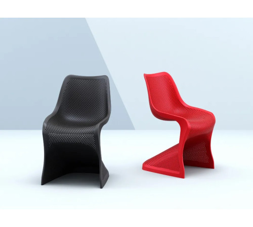 Стілець садовий Siesta BLOOM, чорний