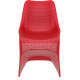 Стілець садовий Siesta BLOOM, червоний