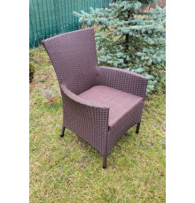 Крісло садове Greengard Мілано, коричневе