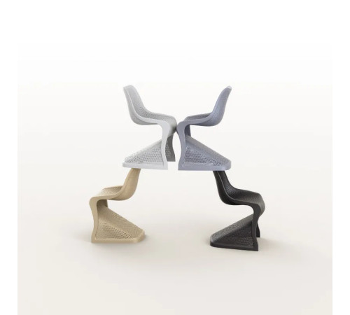 Стілець садовий Siesta BLOOM, білий