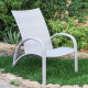 Крісло садове Greengard Пляж, біле