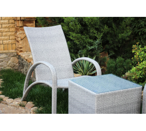 Крісло садове Greengard Пляж, біле