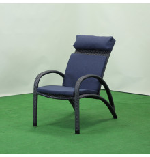 Крісло садове Greengard Пляж, чорне