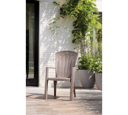 Крісло садове Keter Santorini, капучино