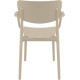 Стілець садовий Siesta Lisa, бежевий