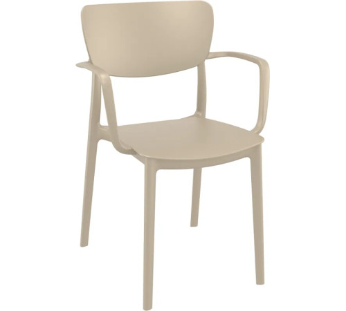 Стілець садовий Siesta Lisa, бежевий