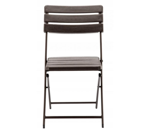 Стілець садовий Chomik MANGO складаний, коричневий