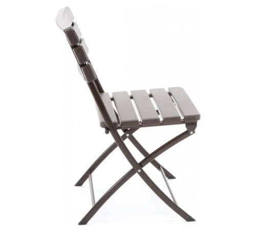 Стілець садовий Chomik MANGO складаний, коричневий