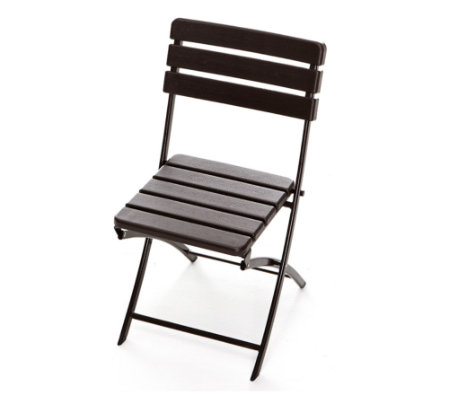 Стілець садовий Chomik MANGO складаний, коричневий