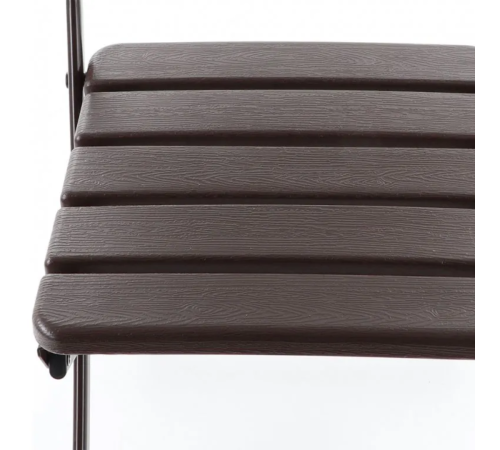 Стілець садовий Chomik MANGO складаний, коричневий