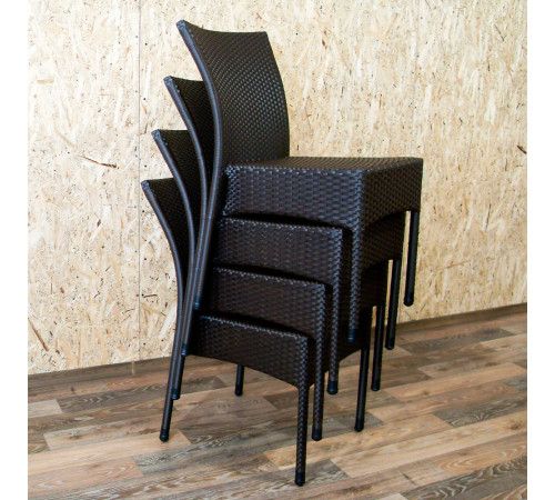 Стілець садовий Greengard Комфорт СЛ-003, коричневий