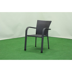 Стілець садовий Greengard Комфорт СЛ-001-3, чорний