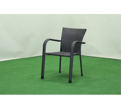 Стілець садовий Greengard Комфорт СЛ-001-3, чорний