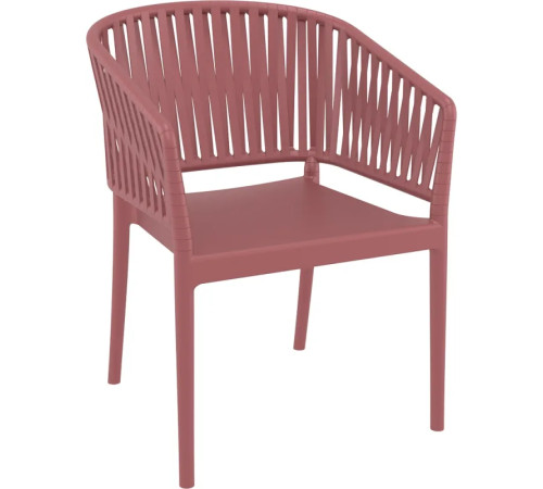 Крісло садове Siesta Portofino, марсала