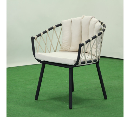 Стілець садовий Greengard Рів’єра СЛ-009-2, білий