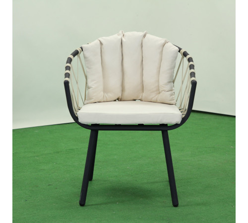 Стілець садовий Greengard Рів’єра СЛ-009-2, білий