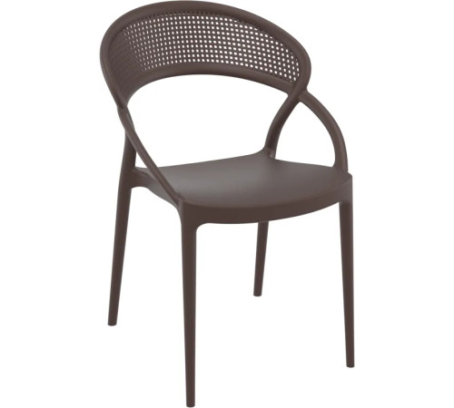 Стілець садовий Siesta Sunset, коричневий