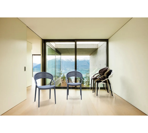 Стілець садовий Siesta Sunset, коричневий