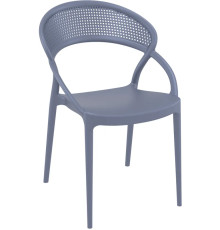 Стілець садовий Siesta Sunset, темно-сірий