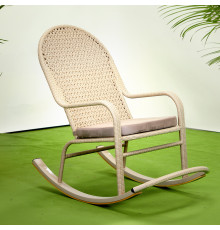 Крісло‑гойдалка Greengard Relax, бежеве